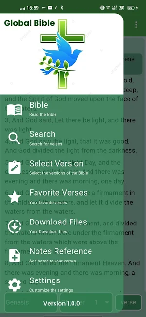 Global Bible Screenshot 0