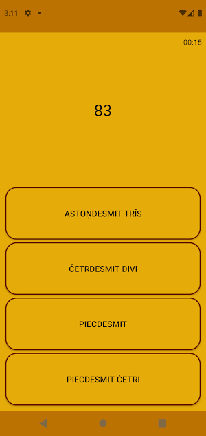 Numbers in Latvian language Screenshot 2
