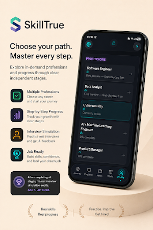 SkillTrue : IT Interview Prep Screenshot 2