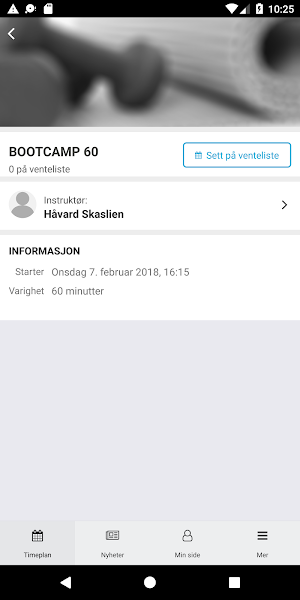 Oppdal Treningssenter Screenshot 1