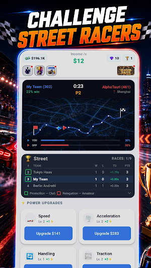 Real Race Tycoon Screenshot 0