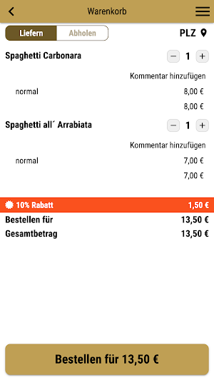 Pizzeria Paradiso Screenshot 1
