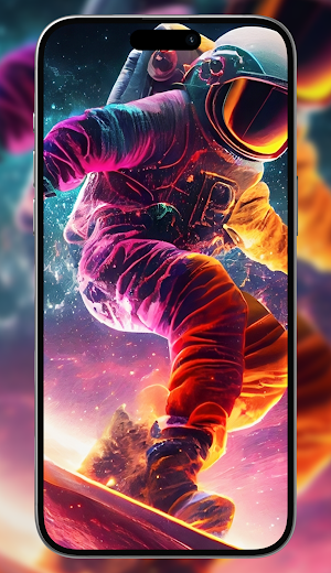 Astronaut Art Wallpapers Screenshot 1