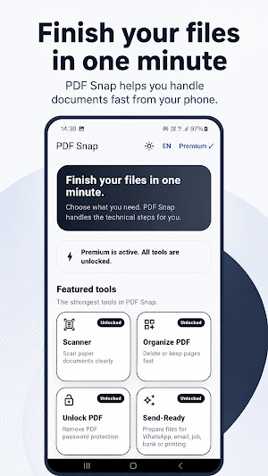 PDF Snap: Scanner & Editor Screenshot 0