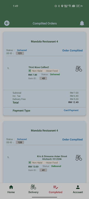 Jom Mamak Delivery Screenshot 3