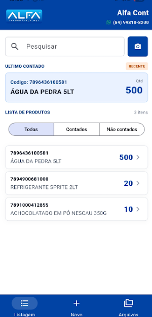 Alfa Cont Screenshot 1