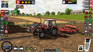 US Tractor Farming Sim 2024 Screenshot 1