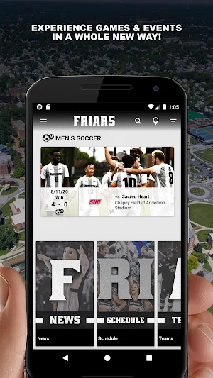 Providence Friars Gameday Screenshot 0