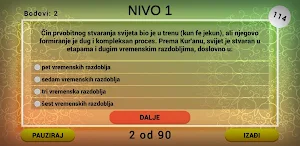 Islamski kviz Screenshot 2