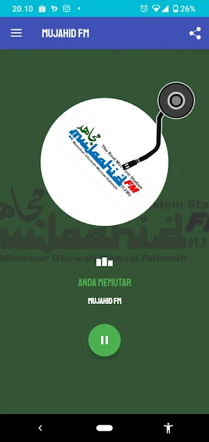 Mujahid FM Screenshot 0