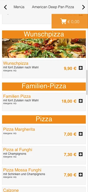 B&B Pizzeria Screenshot 1