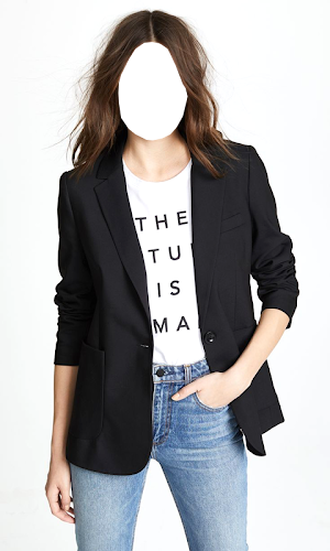 Women Blazer Photo Suit Screenshot 0