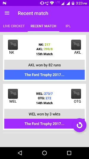 Live Cricket Score - Live Cricket Screenshot 1