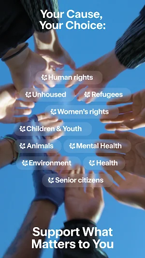 Help: Global Charity Platform Screenshot 2