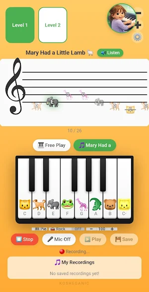 Learn Piano With Lina Screenshot 0