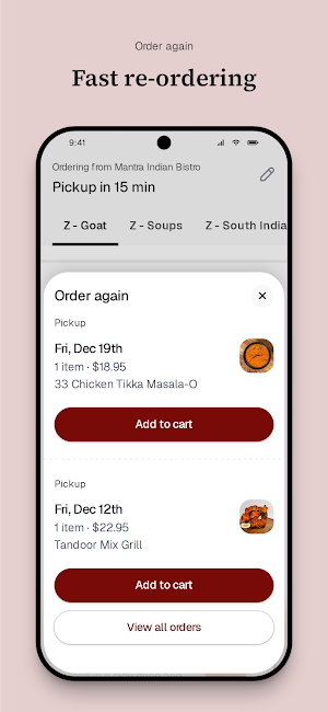 Mantra Indian Bistro Screenshot 3