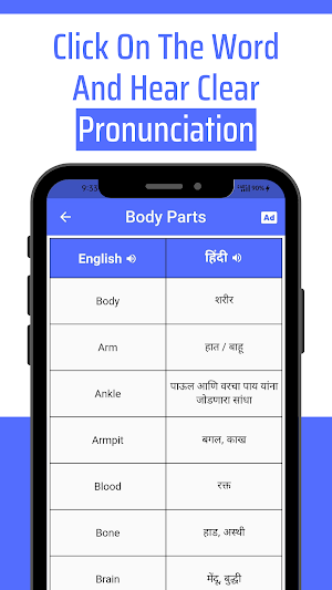 Daily Words English to Marathi Screenshot 2