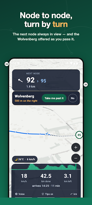 NodeHop: Node Network Routes Screenshot 2