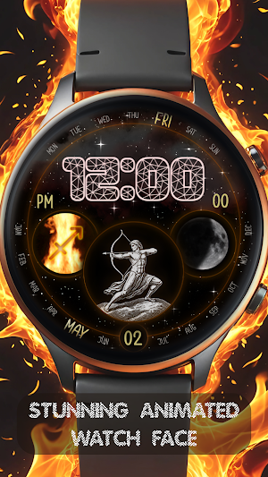 Zodiac Sagittarius Watch Face Screenshot 0