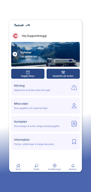 Indseth Transport AS Screenshot 0
