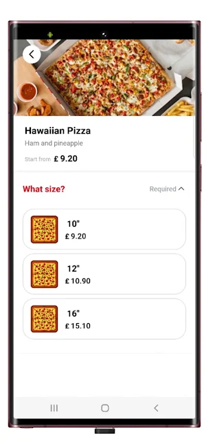 Square Pizza Stockport Screenshot 2
