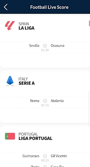 Live Football TV HD Streaming Screenshot 3