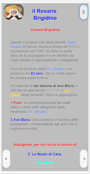 La Corona Brigidina Screenshot 2