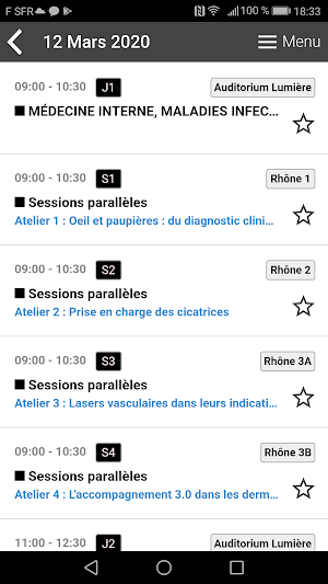 Congrès FFFCEDV 2020 Screenshot 3