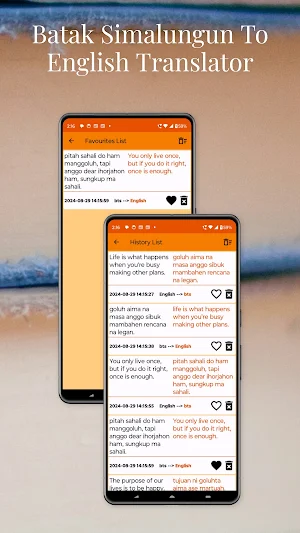Batak Simalungun English Trans Screenshot 3