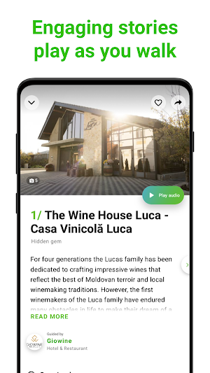 Cricova Tour Guide:SmartGuide Screenshot 0