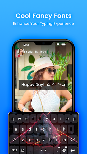 Aa Keyboard : Cool Fonts Screenshot 3