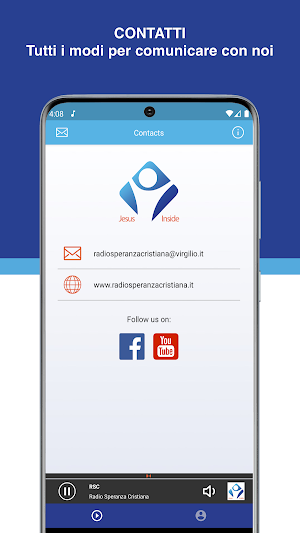 RSC Radio Speranza Cristiana Screenshot 2