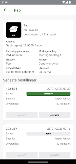 Affald Online Screenshot 1