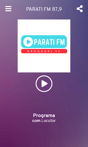 Parati FM 87,9 Screenshot 1