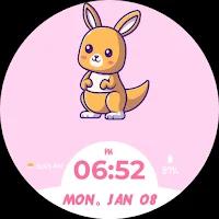 Kangaroo Watch Face