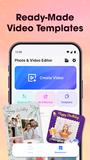 Photo Editor Video Maker Music Screenshot 3