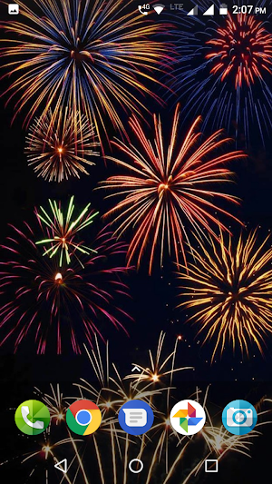 Fireworks Wallpaper Screenshot 3