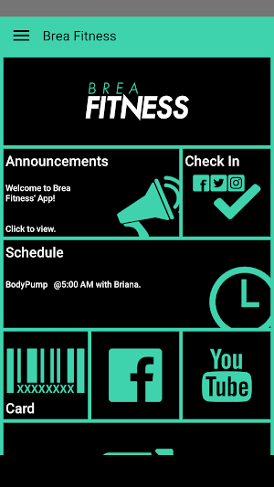 Brea Fitness Screenshot 1