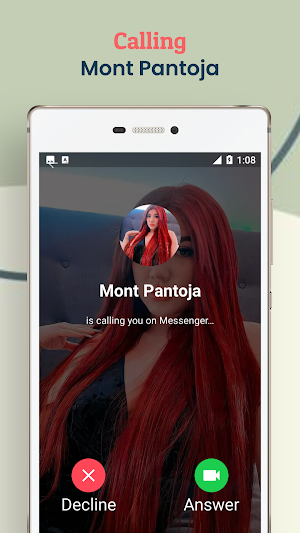 Mont Pantoja Fake Call Screenshot 2