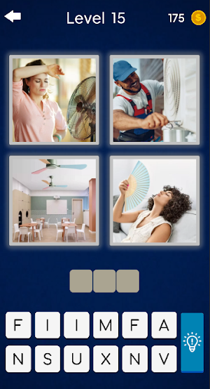 4 Pics 1 Word: Puzzle 2025 Screenshot 0