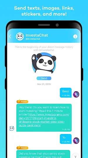 InvestaChat Screenshot 1