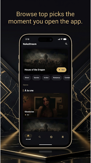 NakaStream: films et séries Screenshot 1