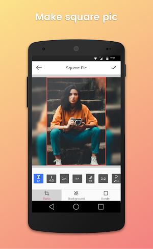 Square Pic - No Crop Photo Editor Screenshot 0