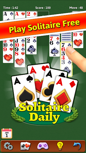 Solitaire Daily Screenshot 0