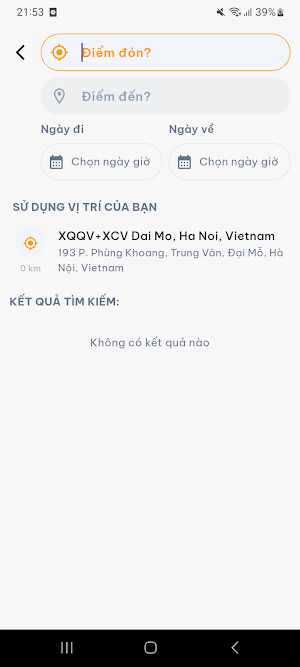 ChillGo - Thuê tài xế lái hộ Screenshot 2