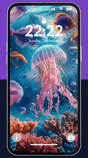 Jellyfish Aesthetic Wallpaper Screenshot 2