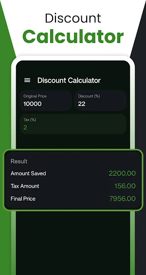 Calculator - Fast and Simple Screenshot 2
