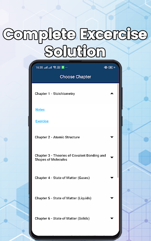 Chemistry 11th Class Exercise Solution Screenshot 3
