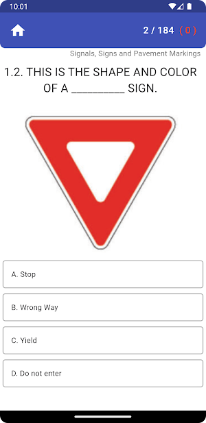 PA DMV Practice Test Screenshot 3