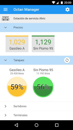 Octan Manager Screenshot 1